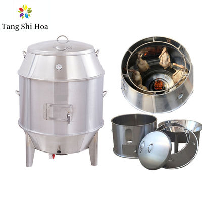 Mesin Pemanggang Ayam Oven Bebek Panggang Stainless Steel Suhu 500 Derajat
